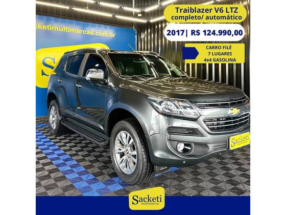 CHEVROLET TRAILBLAZER 3.6 LTZ 4X4 V6 GASOLINA 4P AUTOMÁTICO CHEVROLET TRAILBLAZER 3.6 LTZ 4X4 V6 GASOLINA 4P AUTOMÁTICO